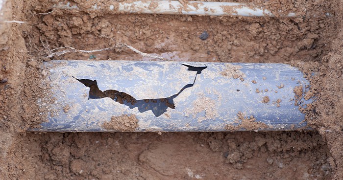 An Earthquake Damage Your Plumbing by breaking pipes.