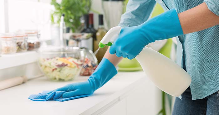 Certain cleaning products can add to poor Indoor air quality.