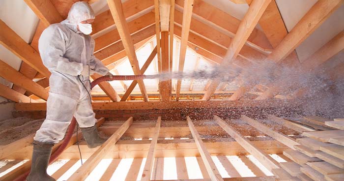 Blown-in attic insulation is a natural wait to maintain the temperature of your home.