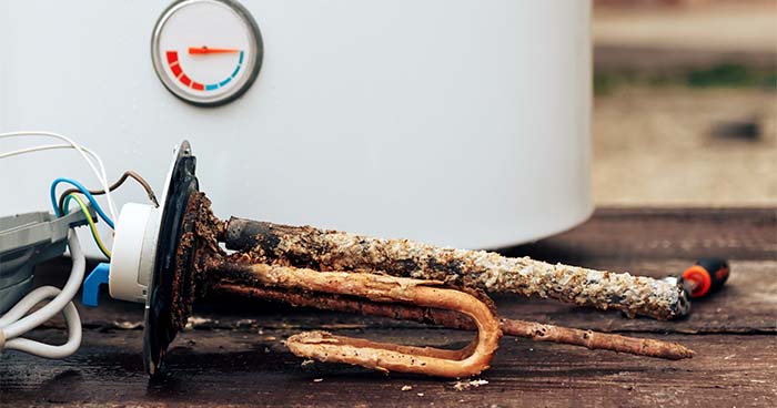 A rusty anode rod could be the reason your water heater is not working.