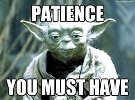 Yoda Patience Meme